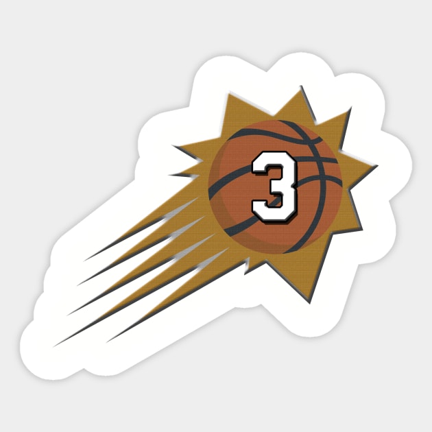 PHX SUNS CHRIS PAUL 3 Sticker by Tee Trends